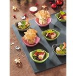 6 Mises en bouche 8 cm Poivre-Muscade-Granny Emile Henry